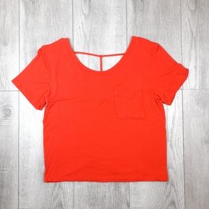 American Dream | Red Cropped top